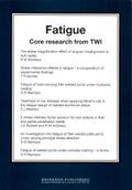 Cho |  Fatigue | Buch |  Sack Fachmedien