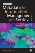Haynes |  Metadata for Information Management and Retrieval. 2nd Edition | Buch |  Sack Fachmedien