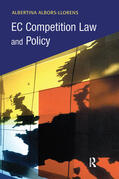Albors-Llorens |  EC Competition Law and Policy | Buch |  Sack Fachmedien