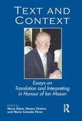 Baker / Olohan / Pérez Calzada |  Text and Context | Buch |  Sack Fachmedien