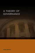 Mark Bevir |  A Theory of Governance | Buch |  Sack Fachmedien