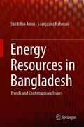Rahman / Amin |  Energy Resources in Bangladesh | Buch |  Sack Fachmedien