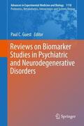 Guest |  Reviews on Biomarker Studies in Psychiatric and Neurodegenerative Disorders | Buch |  Sack Fachmedien