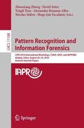 Zhang / Suter / Jair Escalante |  Pattern Recognition and Information Forensics | Buch |  Sack Fachmedien