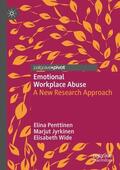 Penttinen / Jyrkinen / Wide |  Emotional Workplace Abuse | Buch |  Sack Fachmedien