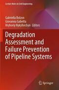 Bolzon / Nykyforchyn / Gabetta |  Degradation Assessment and Failure Prevention of Pipeline Systems | Buch |  Sack Fachmedien