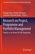 Ding / Wagner / Bodea |  Research on Project, Programme and Portfolio Management | Buch |  Sack Fachmedien
