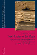 Lomonaco |  New Studies on Lex Regia | Buch |  Sack Fachmedien