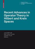 Behrndt / Trunk / Förster |  Recent Advances in Operator Theory in Hilbert and Krein Spaces | Buch |  Sack Fachmedien