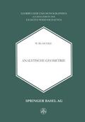 Blaschke |  Analytische Geometrie | Buch |  Sack Fachmedien