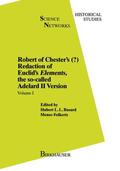 Folkerts / Busard |  Robert of Chester¿s Redaction of Euclid¿s Elements, the so-called Adelard II Version | Buch |  Sack Fachmedien