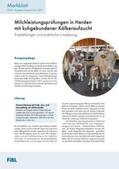 Spengler Neff / Schneider / Bieber |  Milchleistungsprüfung in Herden mit kuhgebundener Kälberaufzucht | Buch |  Sack Fachmedien