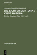 Kook / Goodman-Thau / Schulte |  Die Lichter der Tora / Orot HaTora | Buch |  Sack Fachmedien