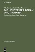 Kook / Goodman-Thau / Schulte |  Die Lichter der Tora / Orot HaTora | eBook | Sack Fachmedien
