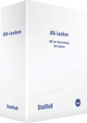 Liebscher/Geiermann/Rosarius | AfA-Lexikon, mit Fortsetzungsbezug | Buch | sack.de