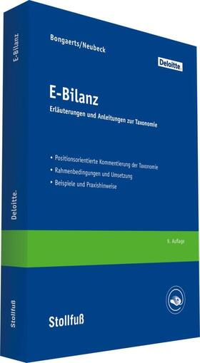 Bongaerts / Deloitte / Neubeck | E-Bilanz | Buch | sack.de