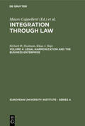 Hopt / Buxbaum |  Legal Harmonization and the Business Enterprise | Buch |  Sack Fachmedien