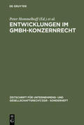 Hommelhoff / Roth / Semler |  Entwicklungen im GmbH-Konzernrecht | Buch |  Sack Fachmedien