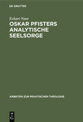 Nase |  Oskar Pfisters analytische Seelsorge | Buch |  Sack Fachmedien