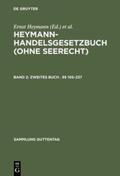 Balzer / Berger / Emmerich |  Heymann-Handelsgesetzbuch (ohne Seerecht) / Zweites Buch . §§ 105-237. Bd.2 | Buch |  Sack Fachmedien
