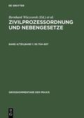 Paulus / Hess / Schütze |  §§ 704¿807 | Buch |  Sack Fachmedien