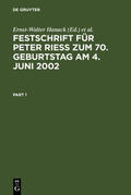 Hanack / Widmaier / Hilger |  Festschrift für Peter Rieß zum 70. Geburtstag am 4. Juni 2002 | Buch |  Sack Fachmedien