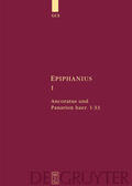 Collatz / Bergermann |  Ancoratus und Panarion haer. 1-33 | Buch |  Sack Fachmedien