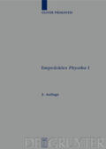 Primavesi |  Empedokles "Physika" I | Buch |  Sack Fachmedien