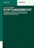Burgard |  Stiftungsrecht | Buch |  Sack Fachmedien