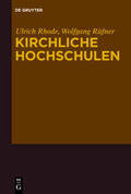 Rüfner / Rhode |  Kirchliche Hochschulen | Buch |  Sack Fachmedien
