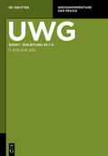 Teplitzky / Peifer / Leistner |  UWG Band 1. Einleitung; §§ 1-3. (Gesetz gegen den unlauteren Wettbewerb) | Buch |  Sack Fachmedien