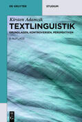 Adamzik |  Textlinguistik | Buch |  Sack Fachmedien