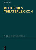 Kosch |  Deutsches Theater-Lexikon / Pe - Schad | Buch |  Sack Fachmedien