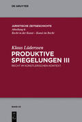 Lüderssen |  Produktive Spiegelungen III | eBook | Sack Fachmedien