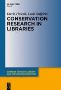 Howell / Snijders |  Conservation Research in Libraries | eBook | Sack Fachmedien