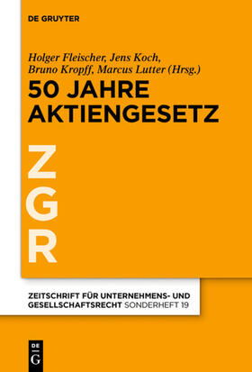 Fleischer / Koch / Kropff | 50 Jahre Aktiengesetz | Buch | sack.de