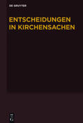 Baldus / Muckel / Hering |  Entscheidungen in Kirchensachen seit 1946 / 1.7.-31.12.2012. Bd.60 | Buch |  Sack Fachmedien