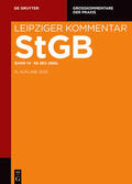 Kubiciel / Möhrenschlager / Schünemann |  Strafgesetzbuch (StGB) Leipziger Kommentar §§ 263-266b | Buch |  Sack Fachmedien