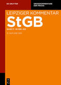 König / Möhrenschlager / Valerius |  Leipziger Kommentar. Strafgesetzbuch: StGB. Band 17: §§ 306-322 | eBook | Sack Fachmedien
