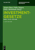 Baur / Tappen / Mehrkhah |  Investmentgesetze / §§ 214 - 360 KAGB | eBook | Sack Fachmedien