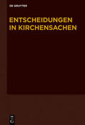 Baldus / Muckel |  Entscheidungen in Kirchensachen seit 1946 / 1.7.2014-31.12.2014 | eBook | Sack Fachmedien