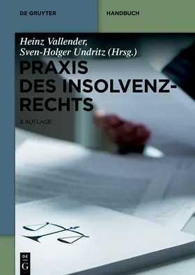 Vallender / Undritz |  Praxis des Insolvenzrechts | Buch |  Sack Fachmedien