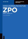 Thole / Weller / Garber |  ZPO / Brüssel Ia VO | Buch |  Sack Fachmedien
