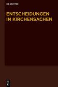 Baldus / Muckel / Diel |  Entscheidungen in Kirchensachen. Band 73: 1.1.2019–30.06.2019 | eBook | Sack Fachmedien