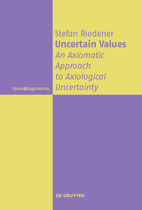 Riedener | Uncertain Values | E-Book | sack.de