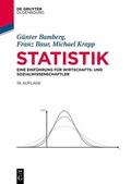 Bamberg / Baur / Krapp |  Statistik | eBook | Sack Fachmedien