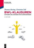 Hering / Toll |  Hering, T: BWL-Klausuren | Buch |  Sack Fachmedien
