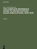 Birchfield |  The Complete Reference Guide to United Nations Sales Publications, 1946–1978 | eBook | Sack Fachmedien