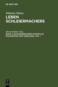 Redeker |  Schleiermachers System als Philosophie und Theologie | eBook | Sack Fachmedien