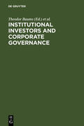 Baums / Buxbaum / Hopt |  Institutional Investors and Corporate Governance | eBook | Sack Fachmedien
